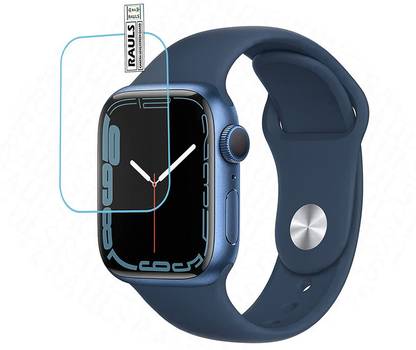 FLYSRPECK Edge To Edge Tempered Glass for Apple Watch Series 7