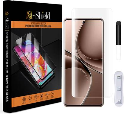 MS-Shield Edge To Edge Tempered Glass for Vivo V40e 5G, Borderless UV Glass Protection