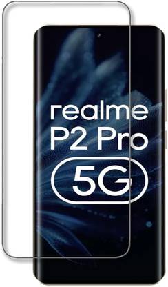 NSTAR Edge To Edge Tempered Glass for Realme P2 Pro 5G, Realme P2 Pro