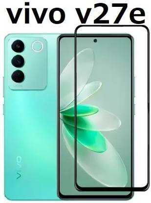 VDAT Edge To Edge Tempered Glass for Vivo V27e 5G, Vivo V27e