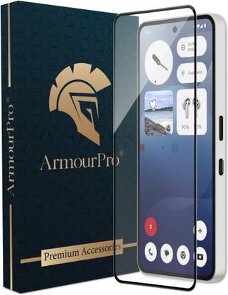 ArmourPro Edge To Edge Tempered Glass for Nothing Phone (3a), Nothing Phone (3a), Nothing Phone 3A Plus 5G, Nothing 3A Plus 5G