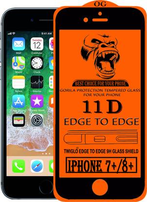 TWIGLO Edge To Edge Tempered Glass for Apple iPhone 7 Plus