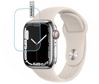 FLYSRPECK Edge To Edge Tempered Glass for Apple Watch Series 7