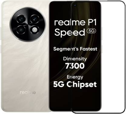 Chronic Edge To Edge Tempered Glass for Realme P1 Speed 5G, realme P1 Speed 5G