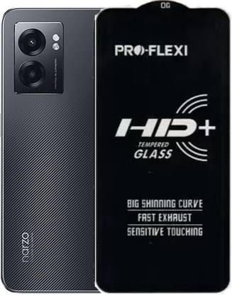 SM Styles Edge To Edge Tempered Glass for Realme Narzo 50 5G