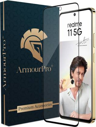 ArmourPro Edge To Edge Tempered Glass for Realme 11 5G, Realme 11X 5G, Realme 11