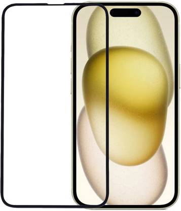 NKCASE Edge To Edge Tempered Glass for Apple iphone 15, Iphone 15
