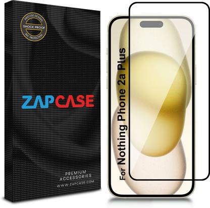 Zapcase Edge To Edge Tempered Glass for Nothing Phone 2a Plus