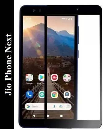 Hyper Edge To Edge Tempered Glass for Jio Phone Next, Jio Next, Jio Phone Next