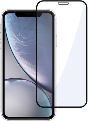 NaturalBuy Edge To Edge Tempered Glass for Apple iPhone XR-Top Notch Edge to Edge Full Screen Coverage [Anti-Scratch] [9H Gorilla] [Free Cleaning Kit Included]