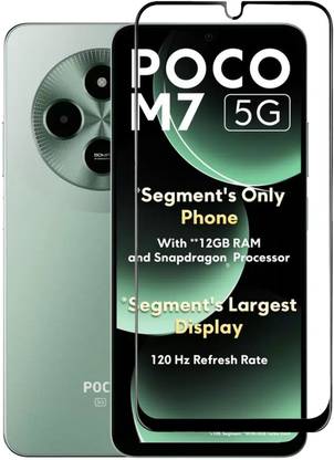NSTAR Edge To Edge Tempered Glass for Poco M7 5G