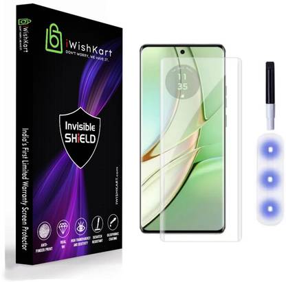 iWishKart Edge To Edge Tempered Glass for vivo T3 Ultra 5G, vivo T3 Ultra, Zis_pk1, Military grade Edge to Edge gorilla glass