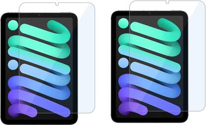 S-Softline Edge To Edge Tempered Glass for Apple ipad Mini 6, Advanced Border-Less Full Edge to Edge