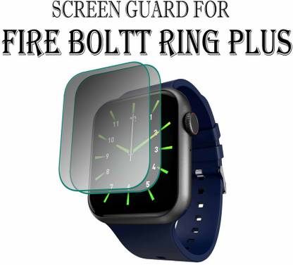 YCHROZE Edge To Edge Tempered Glass for Fire-Boltt Ring Plus 1.91