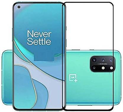 1DOLLAR Edge To Edge Tempered Glass for OnePlus 8T-Anti-Fingerprint, Waterproof, Oil-resistant, Bubble-Free, Anti-Static with Full Screen Coverage & Easy Installation(with Easy Installation Kit)