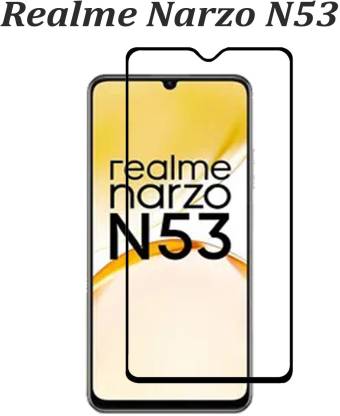 NKCASE Edge To Edge Tempered Glass for Realme Narzo N53