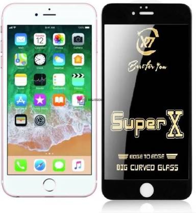 Resolute Edge To Edge Tempered Glass for Apple iPhone 6s Plus, DelhiGear Glass, Screen Protector, Tempered Glass, Screen Guard, Mobile Glass