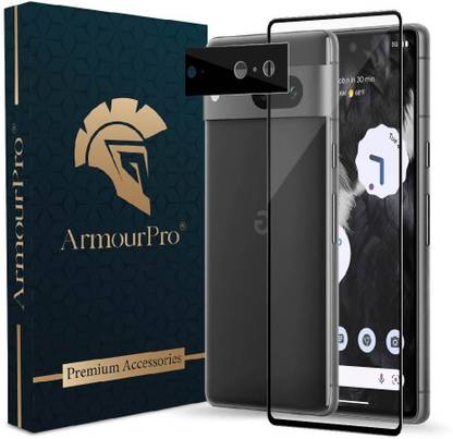 ArmourPro Edge To Edge Tempered Glass for Google Pixel 7 5G, Google Pixel 7, Pixel 7 5G, Pixel 7, ( 1 OG Tempered Glass and 1 Camera Lens )