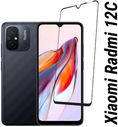 SAHOO Edge To Edge Tempered Glass for Xiaomi Radmi 12C tempered glass, Xiaomi Radmi 12C 5G tempered w