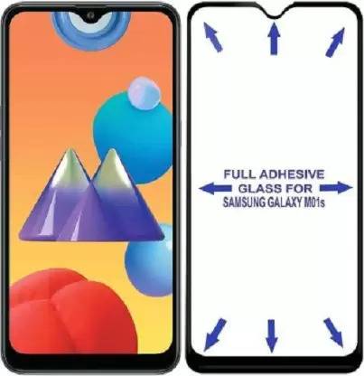 VISHZONE Edge To Edge Tempered Glass for SAMSUNG Galaxy M01s