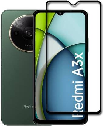 NKCASE Edge To Edge Tempered Glass for Redmi A3, Poco C61, Redmi A3x