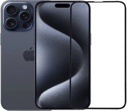 NSTAR Edge To Edge Tempered Glass for Apple Iphone 15, Apple Iphone 15 Pro