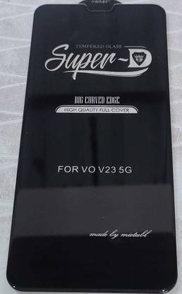 mletubl Edge To Edge Tempered Glass for vivo v23 5G