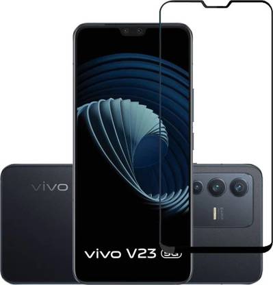 ALOMPIK Edge To Edge Tempered Glass for Vivo Y23 5G (HD Clear)