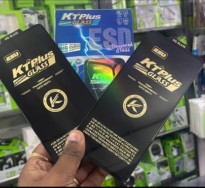 kt plus Edge To Edge Tempered Glass for corved