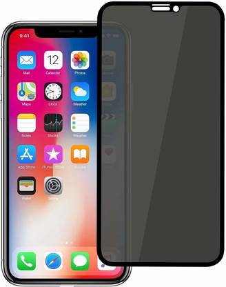 Coyo Edge To Edge Tempered Glass for Apple iPhone 11, Privacy /Anti-Spy Screen Protector with Easy Installation Kit