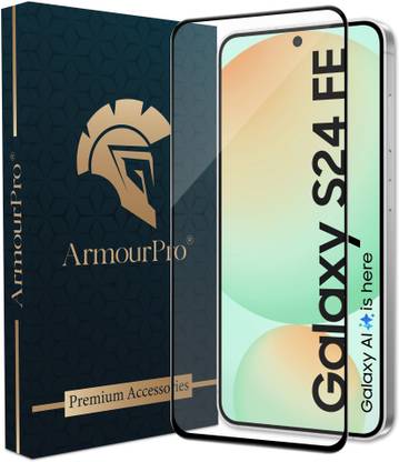 ArmourPro Edge To Edge Tempered Glass for Samsung Galaxy S24 FE 5G, Samsung S24 FE 5G, Samsung S24 FE, Samsung Galaxy S24 FE