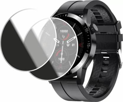 JSGROWITTECH Edge To Edge Tempered Glass for FIRE BOLTT TALK ULTRA SMART WATCH,SCREEN GUARD