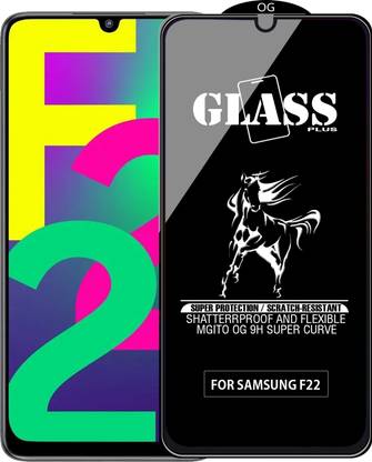 MGito Edge To Edge Tempered Glass for Samsung Galaxy F22