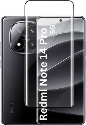 Fablue Edge To Edge Tempered Glass for REDMI Note 14 Pro 5G, REDMI Note 14 Pro