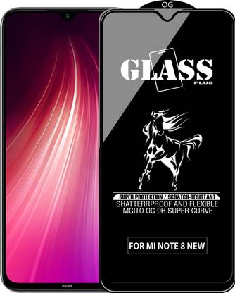 MGito Edge To Edge Tempered Glass for Redmi Note 8 New