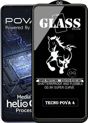 PFOAM Edge To Edge Tempered Glass for TECNO POVA 4
