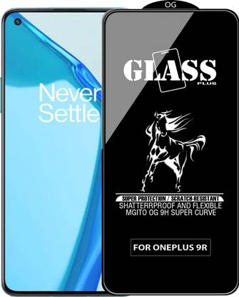 MGito Edge To Edge Tempered Glass for Oneplus 9R