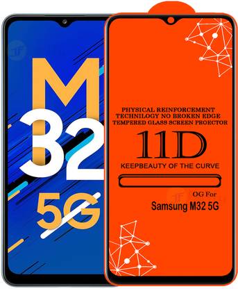 Flaaffy Edge To Edge Tempered Glass for Samsung M32 5G