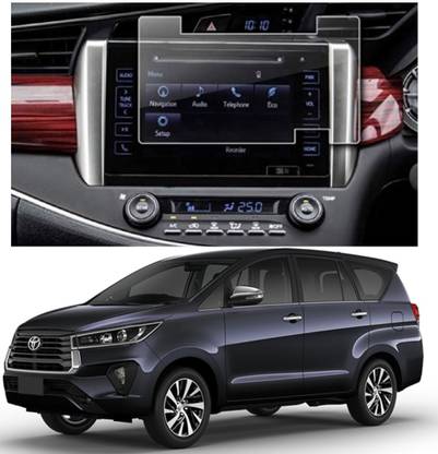 Guardpad Edge To Edge Tempered Glass for Company Fitted Android Player of Toyota Innova 2.4 G Plus 7 STR 2019 Infotainment / Music System