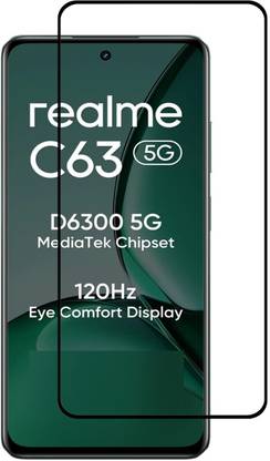NSTAR Edge To Edge Tempered Glass for Realme C63 5G, realme C63 5G