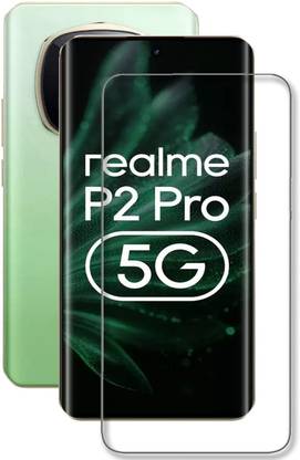 NSTAR Edge To Edge Tempered Glass for Realme P2 Pro 5G, Realme P2 Pro