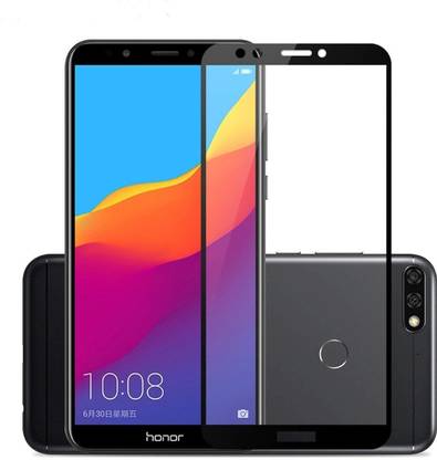 HIE POWER Edge To Edge Tempered Glass for Honor 7C-Edge To Edge Coverage