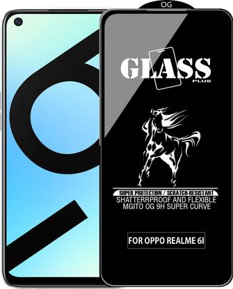 MGito Edge To Edge Tempered Glass for Realme 6I