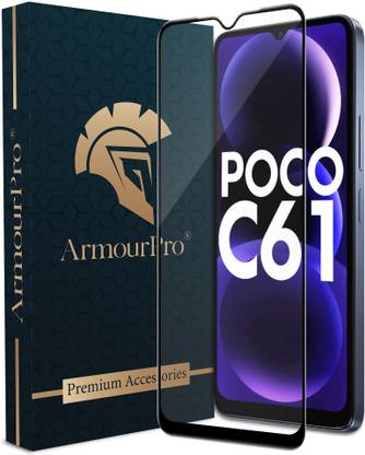 ArmourPro Edge To Edge Tempered Glass for Poco C61