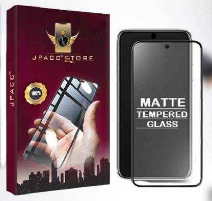 JPACC Edge To Edge Tempered Glass for ONEPLUS 10T 5G ( 1+ 10T 5G ), Premium HD MATTE Tempered Glass Screen Protector For 10T 5G SUPER SMOOTH Full Coverage 9H Hardness Edge To Edge Front Temper Glass Guard With Installation Kit
