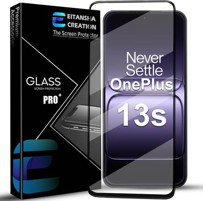 EITANSHA CREATION Edge To Edge Tempered Glass for OnePlus 13S 5G, OnePlus 13s