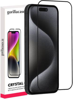 Gorilla Cases Edge To Edge Tempered Glass for Apple iPhone 15 Pro Max