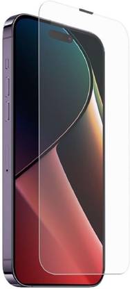 MuvTech Edge To Edge Tempered Glass for Tempered Glass|High Clarity|Touch Sensitive|Protector Full HD Quality IPHONE 15 PRO (6.1")