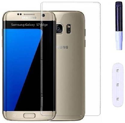 Bigil Edge To Edge Tempered Glass for Samsung Galaxy S7 Edge, UV Curved Screen Protector