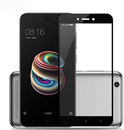 9H Edge To Edge Tempered Glass for Redmi 5A , Redmi Go-Advanced HD+ Screen 9H Protector with Easy Installation